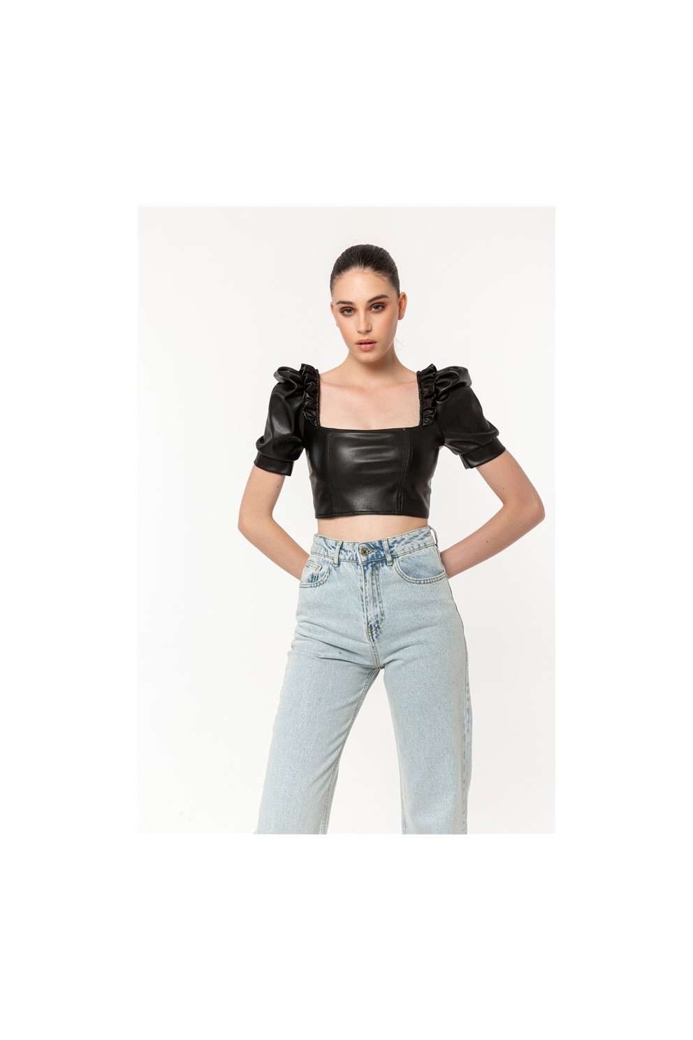 Victorian Crop Top - Women Top